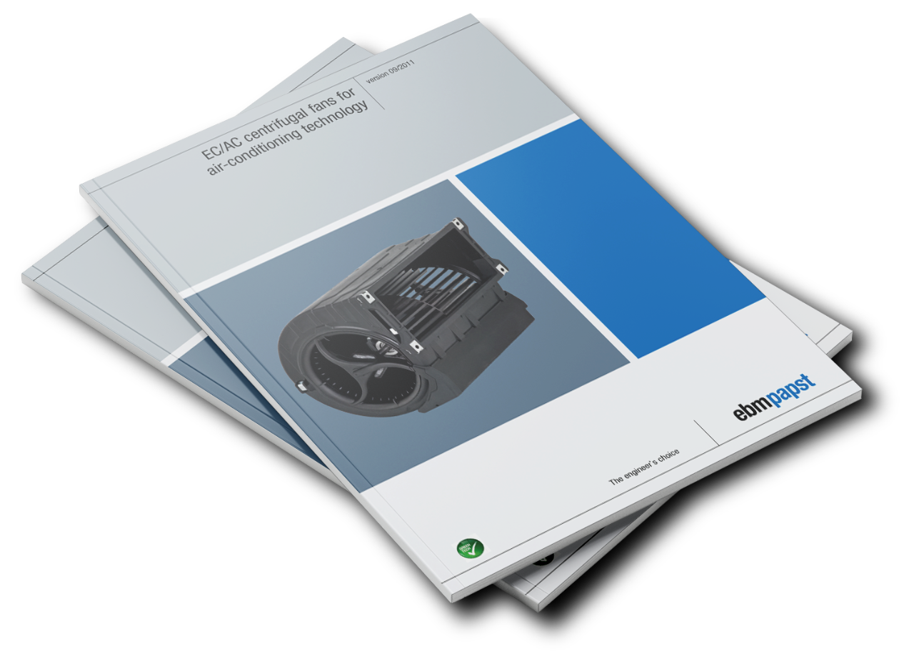 Brochure - EC/AC centrifugal fans for air-conditioning technology - ebm-papst